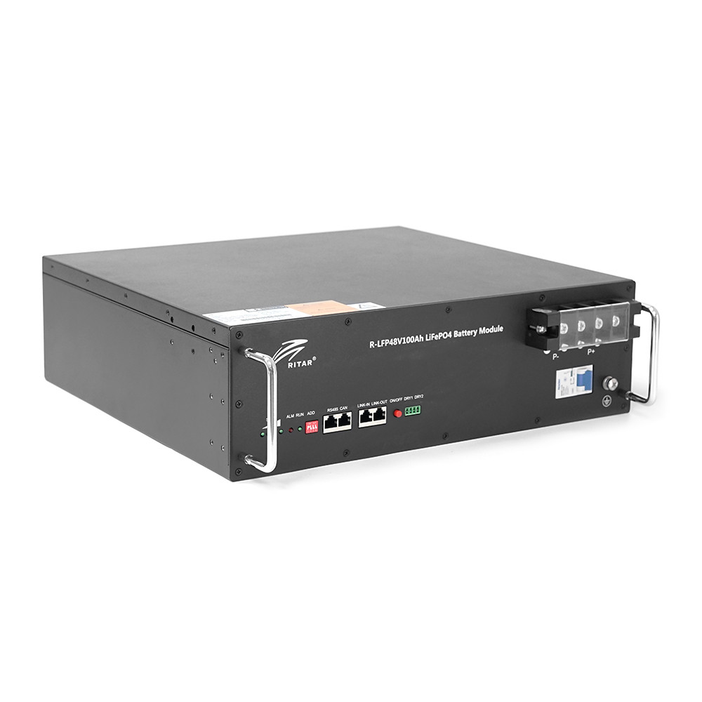 Акумуляторна батарея Ritar LiFePO4 48V 100Ah 4800Wh BMS100@16S — изображение 2