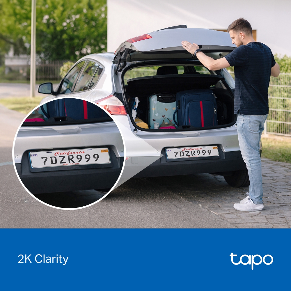 Комплект розумної бездротової камери TP-LINK TAPO C411 KIT 2K QHD та сонячної панелі — изображение 6